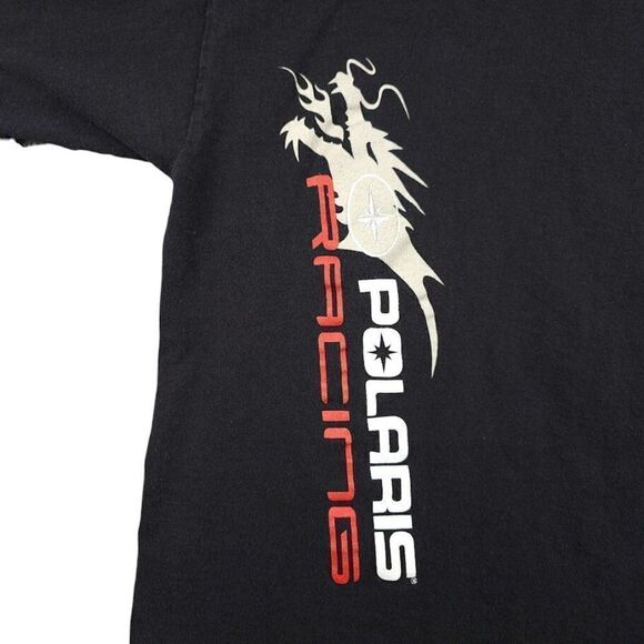 Vintage Polaris Racing Dragon T Shirt Mens Size XL Y2K Snowmobile Sports - Picture 4 of 6